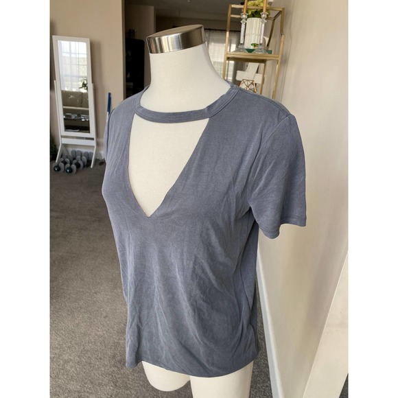 Forever 21 Charcoal Gray Modal t-shirt, size small - Picture 3 of 11